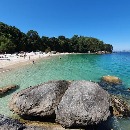Pura Playa - Cangas Do Morrazo - Primera Linea De Playa - Rias Baixas - Galicia المظهر الخارجي الصورة